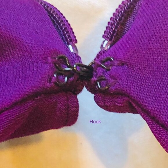 Adrianna Papell Purple Blouson Sleeveless Dress - Picture 9 of 14